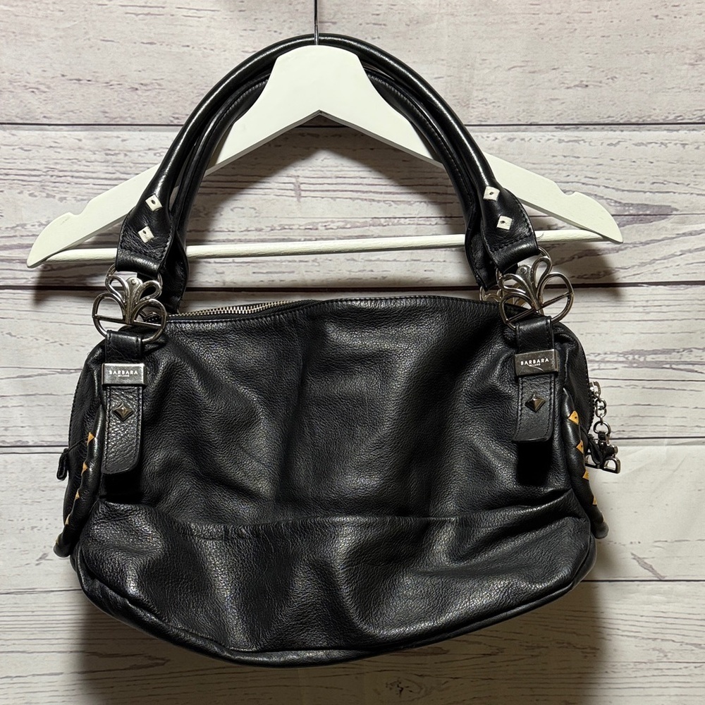 Barbara Milano Genuine Leather Shoulder Bag